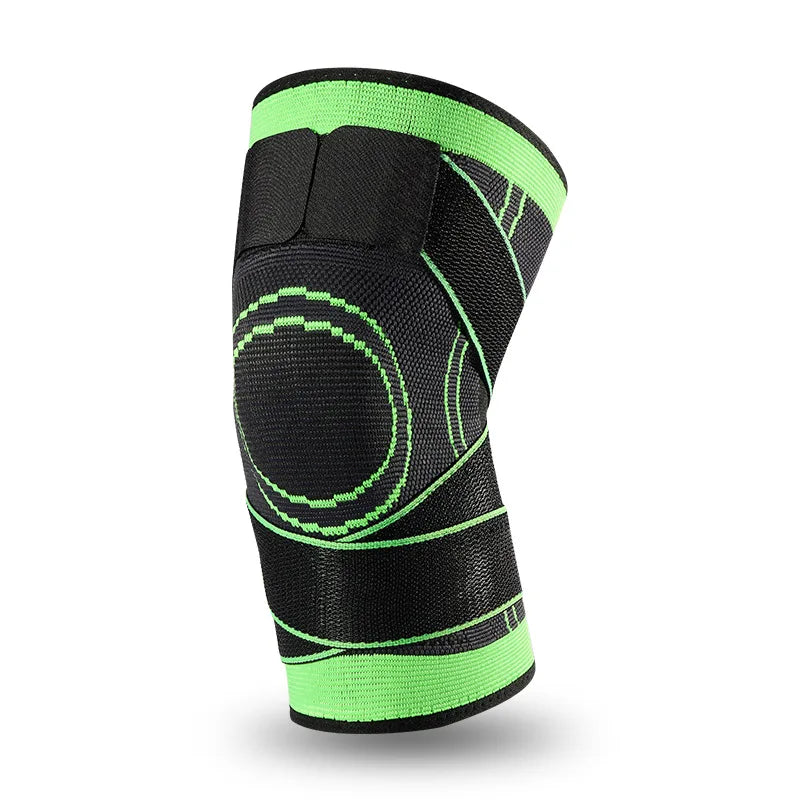 2-Pack Knee Compression Sleeves with Adjustable Straps | Support for Running and Sports