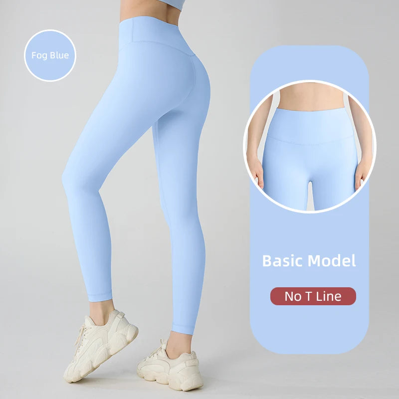 COZOK Full-Length Women’s Fitness Leggings – Running, Workout, Seam Pockets, High Comfort