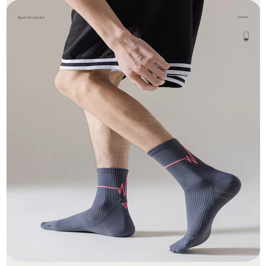 ZYCSNH Professional Running Socks – Breathable, Cushioned Sports Socks for Men & Women