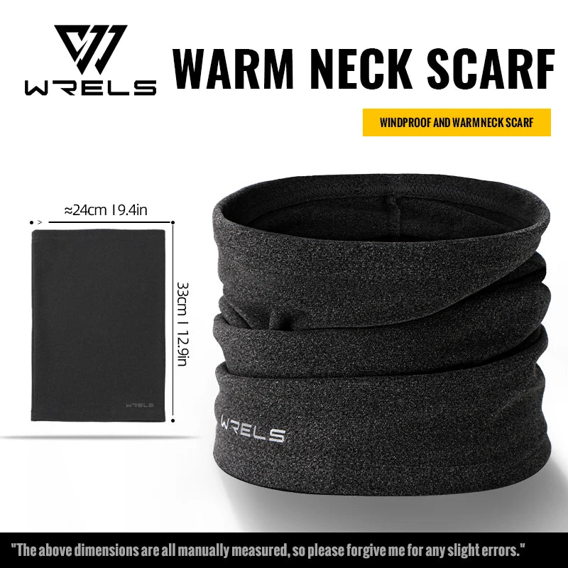 WRELS Windproof Winter Balaclava – Fleece Neck Warmer for Running, Cycling, and Outdoor Sports