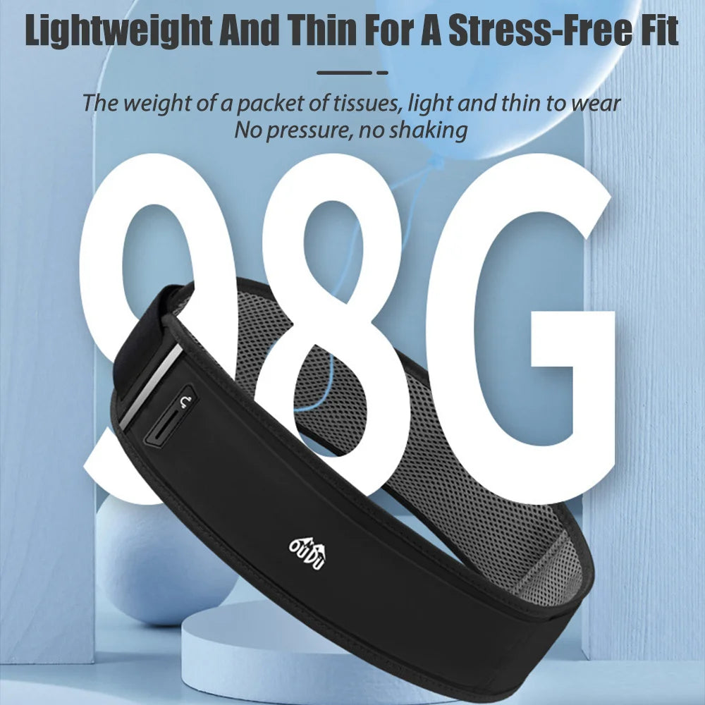 NEWBOLER Running Waist Bag Sports Fanny Pack Adjustable Belt Bag