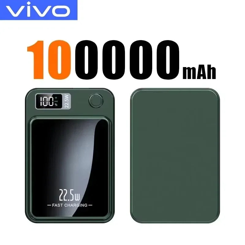 VIVO Magnetic Power Bank 50000mAh Wireless Fast Charger PD 22.5W with Display