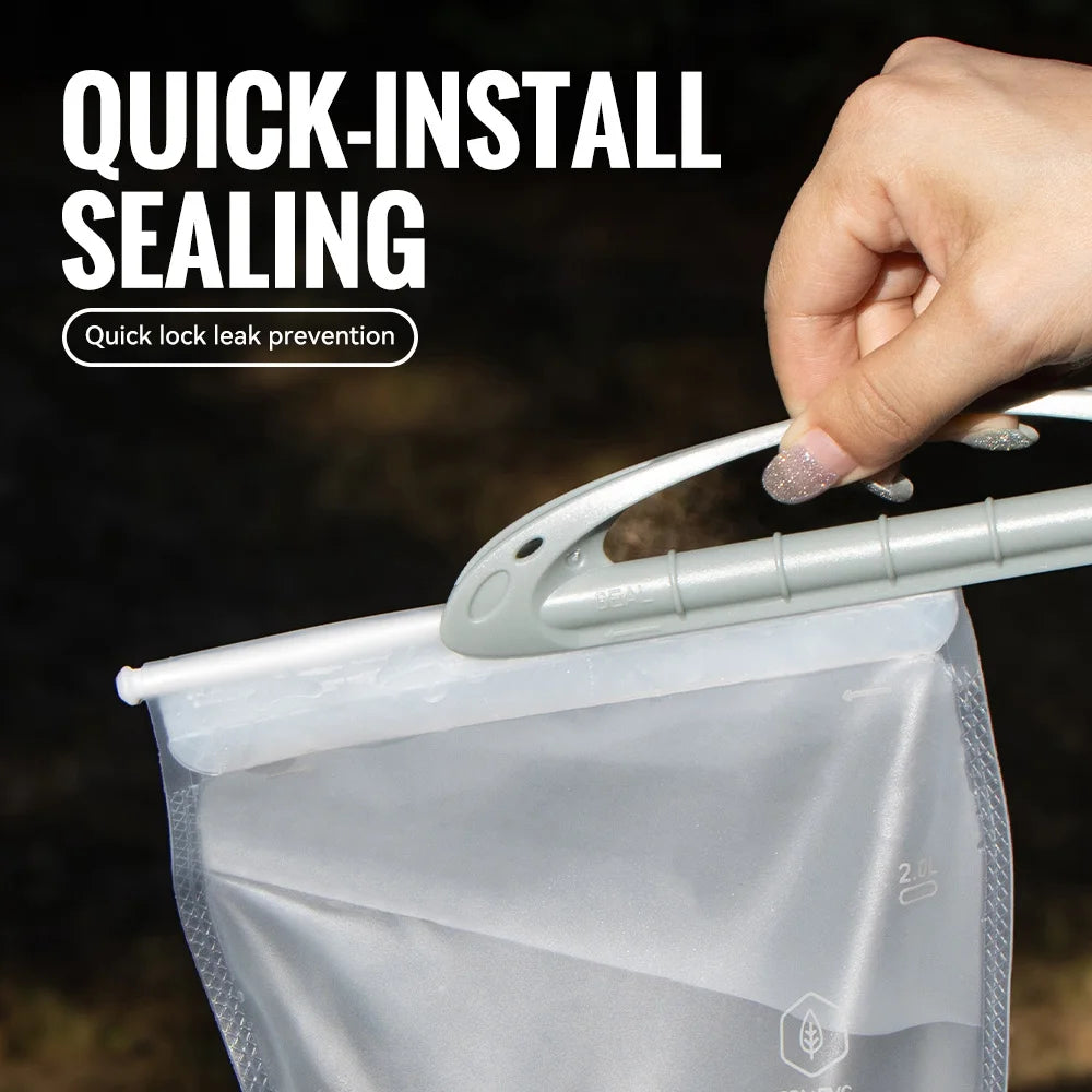 WRELS 3L TPU Hydration Bladder – BPA-Free Water Reservoir for Hiking & Cycling