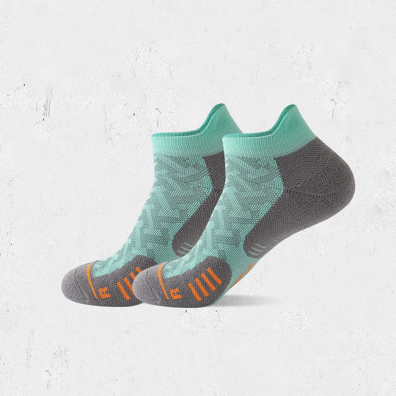 WRELS Marathon Running Socks – Compression, Cushioned, Breathable Sports Socks
