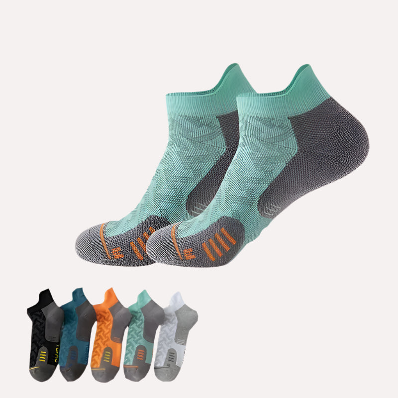 WRELS Marathon Running Socks – Compression, Cushioned, Breathable Sports Socks