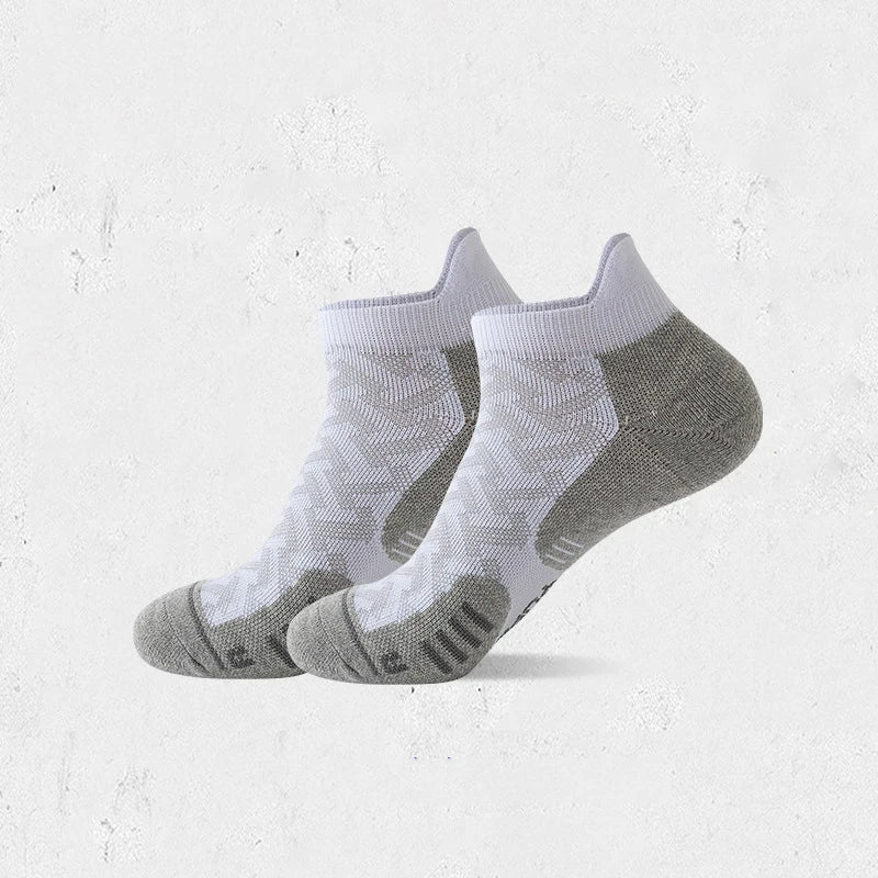 WRELS Marathon Running Socks – Compression, Cushioned, Breathable Sports Socks