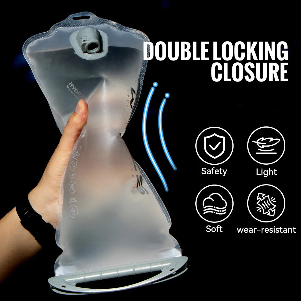 WRELS 3L TPU Hydration Bladder – BPA-Free Water Reservoir for Hiking & Cycling