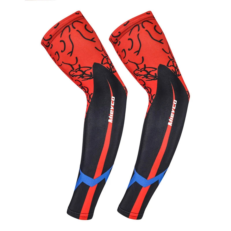 Game Arm Sleeves UV Protection Breathable Cooling Arm Covers for Cycling & Running