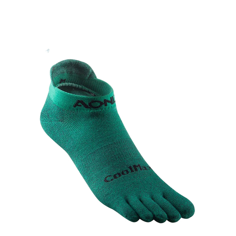 AONIJIE E4110 Lightweight Five-Toe Running Socks Low Cut Quarter Athletic Socks