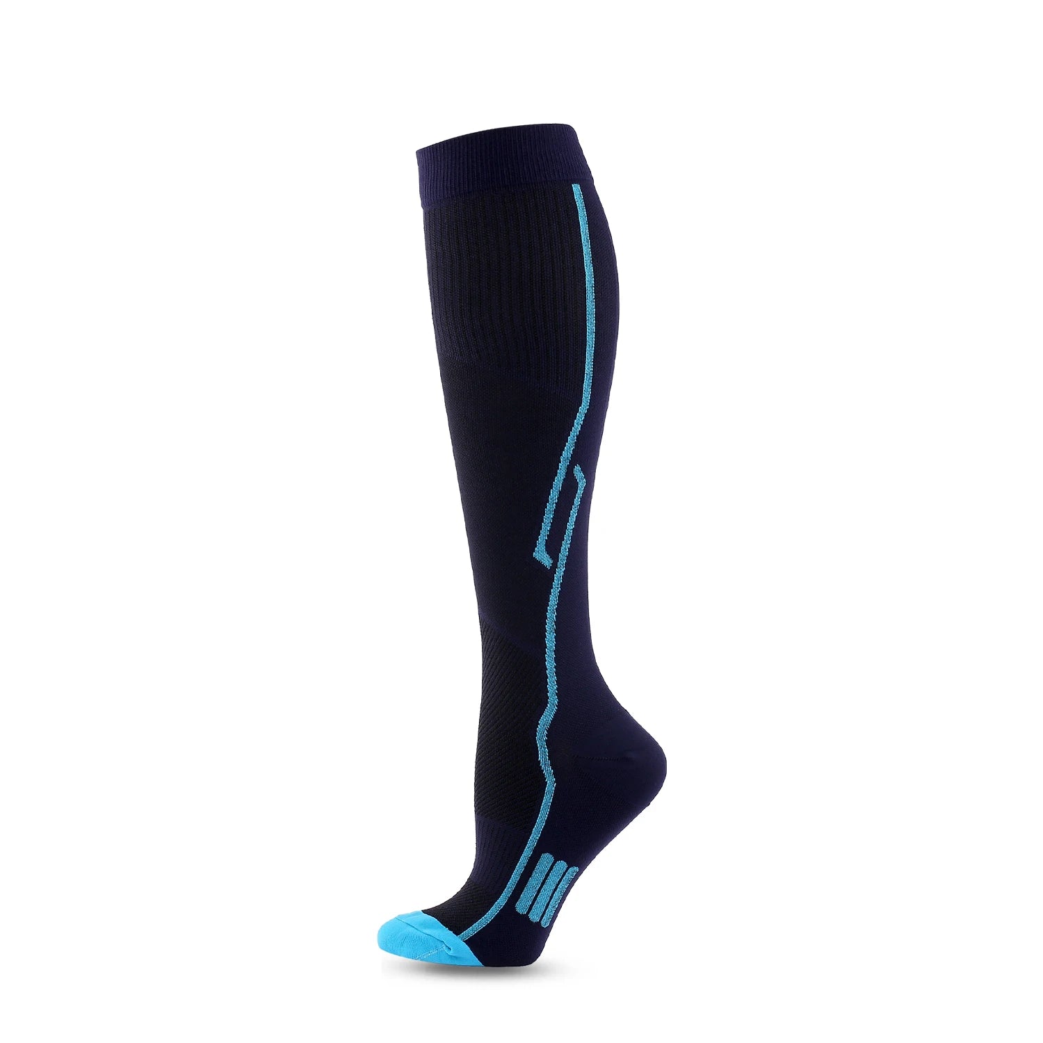 Men’s Compression Sports Socks for Running Cycling Football & Circulation Support