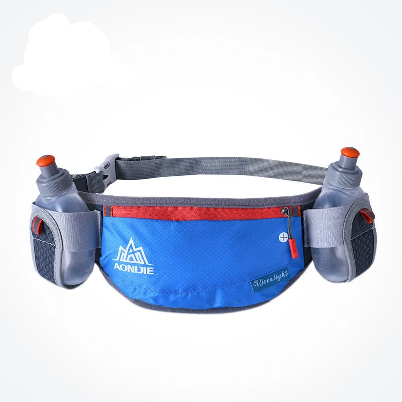 AONIJIE E882 Hydration Running Belt – Waist Bag with Phone Holder & 2×170ml Bottles