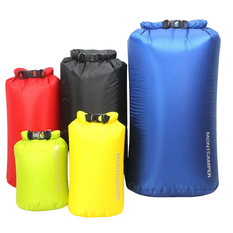 Ultralight 30D Nylon Waterproof Dry Bag 3L–35L for Kayaking, Camping & Water Sports