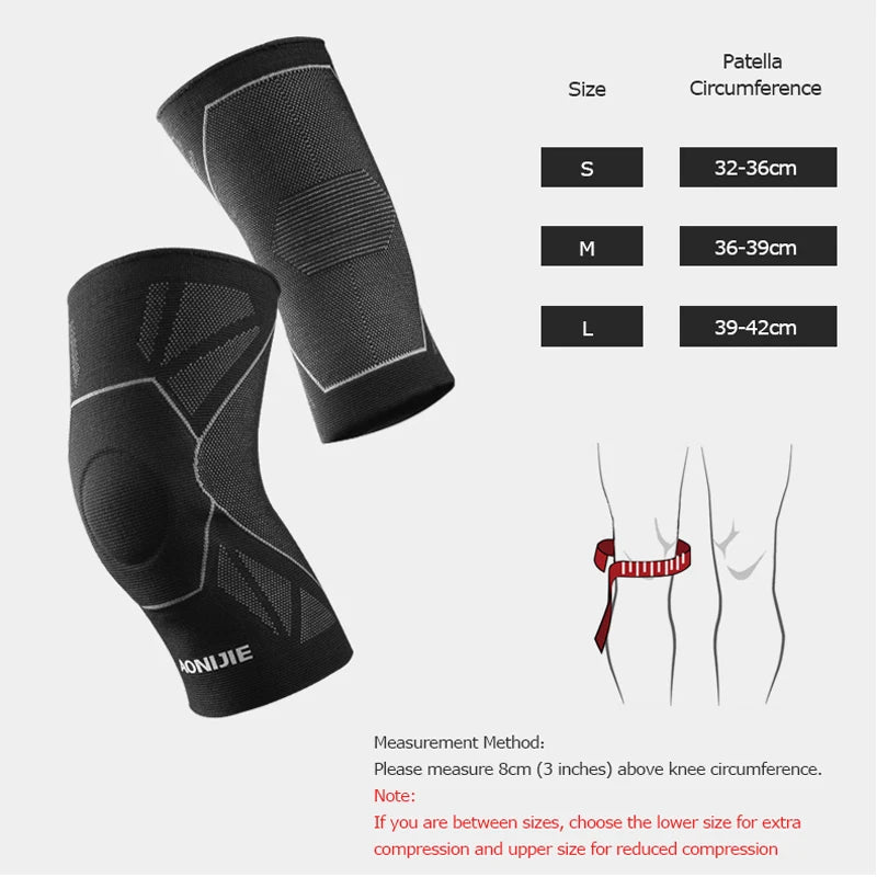 AONIJIE E4108 Compression Knee Brace Support Sleeve Protective Sports Kneepad