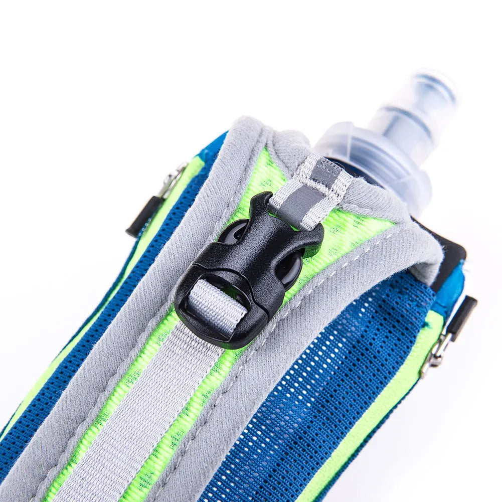 AONIJIE E908 Handheld Running Water Bottle Pack – Hydration Wrist Bag with Pocket for Storage