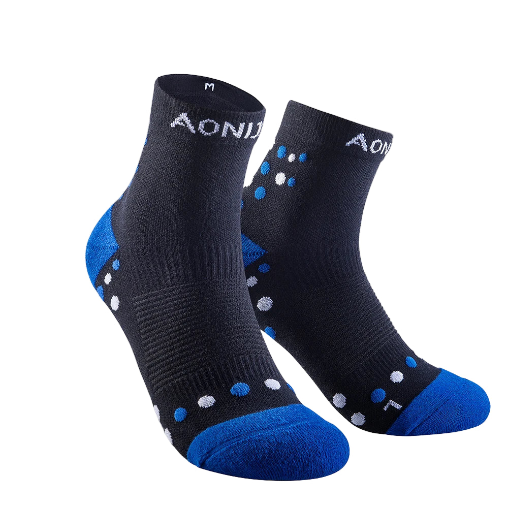 AONIJIE E4092 Performance Running Compression Socks Quarter Cushion Athletic Cycling