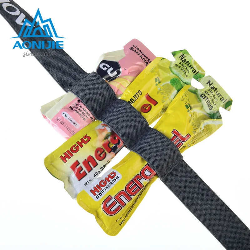 E4050 Race Number Belt with Gel Loops | Reflective Running Belt for Marathon, Triathlon & Trail