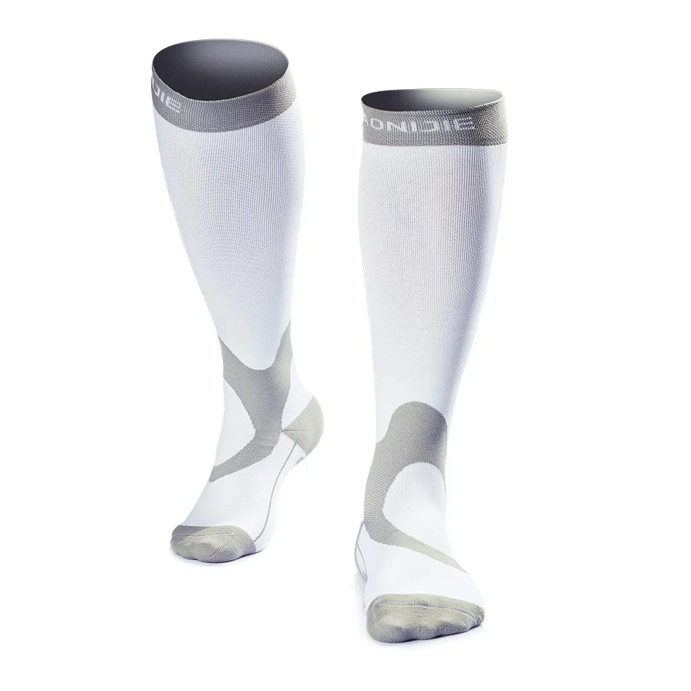 AONIJIE E4069 Compression Socks Knee-High Athletic Stockings for Running, Soccer & Cycling