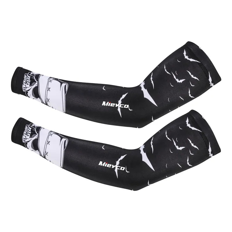 Game Arm Sleeves UV Protection Breathable Cooling Arm Covers for Cycling & Running