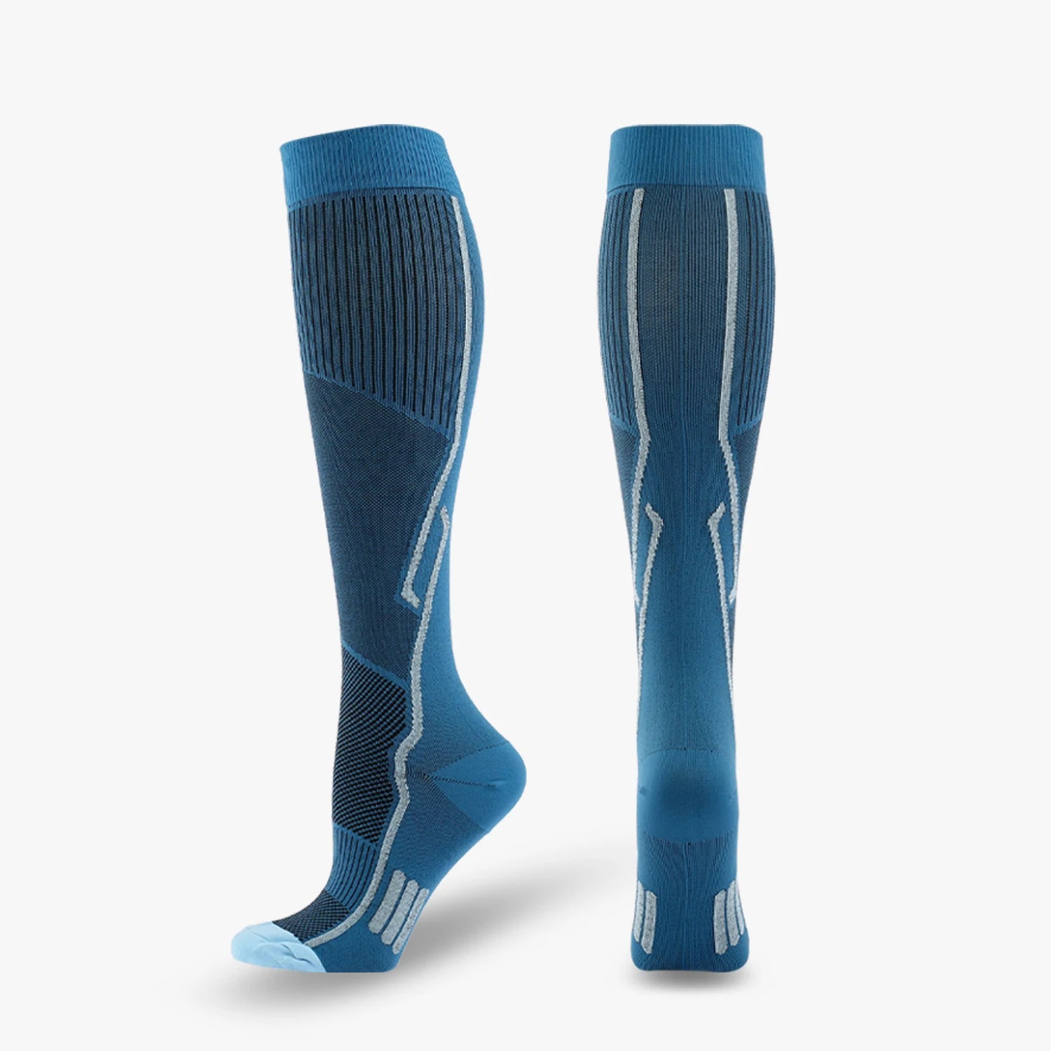 Men’s Compression Sports Socks for Running Cycling Football & Circulation Support