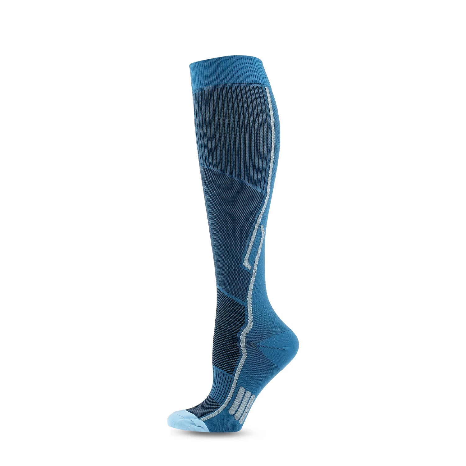 Men’s Compression Sports Socks for Running Cycling Football & Circulation Support
