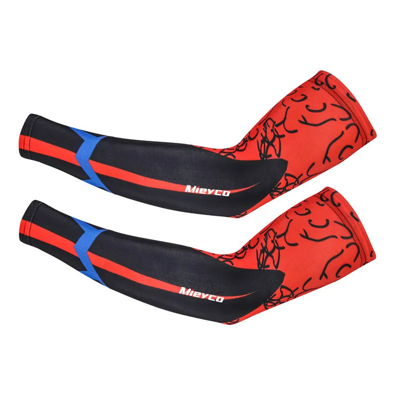 Game Arm Sleeves UV Protection Breathable Cooling Arm Covers for Cycling & Running