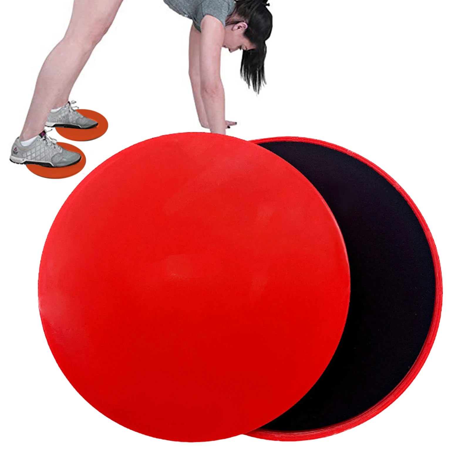 Fitness Core Sliders | Dual-Sided Gliding Discs for Full-Body, Ab, and Strength Workouts | Anti-Slip