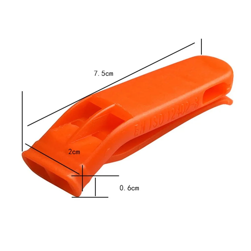 Outdoor Survival Emergency Whistle Loud Safety Signal for Hiking & Rescue