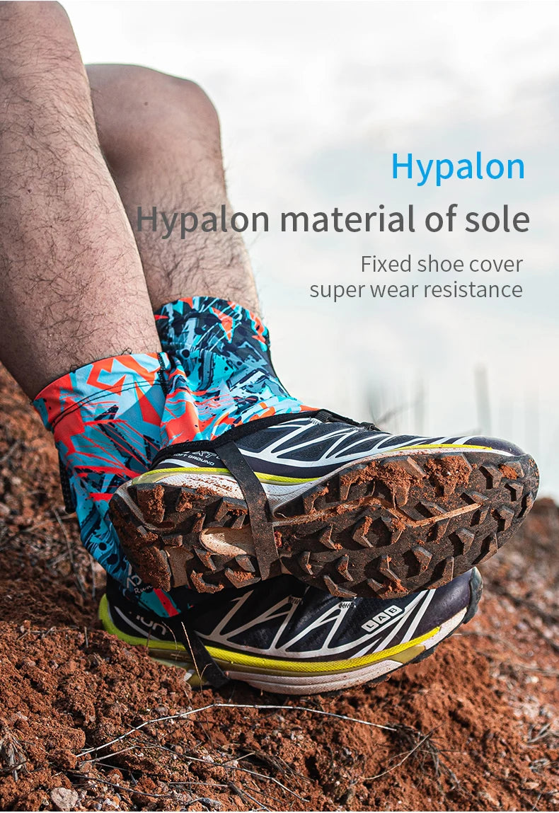 AONIJIE Hiking Ankle Gaiters – Sandproof Trail Running Shoe Covers