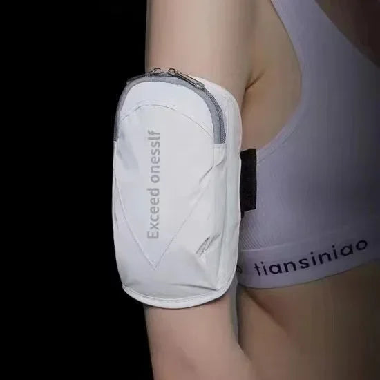 Outdoor Running Phone Armband Bag – Waterproof, Reflective & Adjustable Sports Case