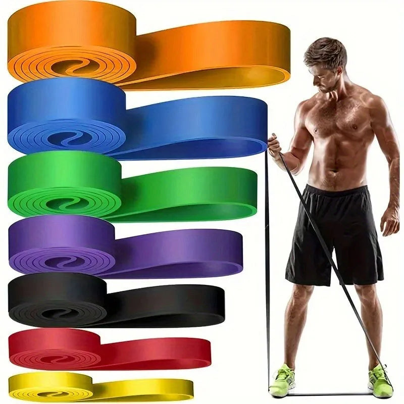 Heavy Duty Resistance Band, Pull-Up Assist and Pilates Fitness for Runners, Cyclists and Gym Goers