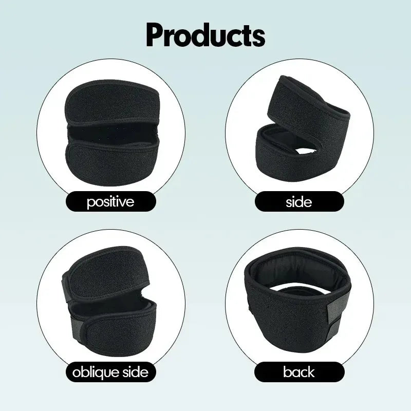 Pressurized Knee Wrap Sleeve – Elastic Support Braces for Sports & Injury Protection