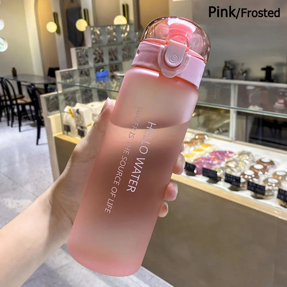 Transparent Sports Water Bottle  780 ml – Portable Leakproof Gym & Travel Bottle