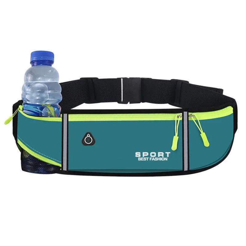 WATERPROOF RUNNING WAIST BAG – Reflective Sport Belt Phone Case for Men & Women