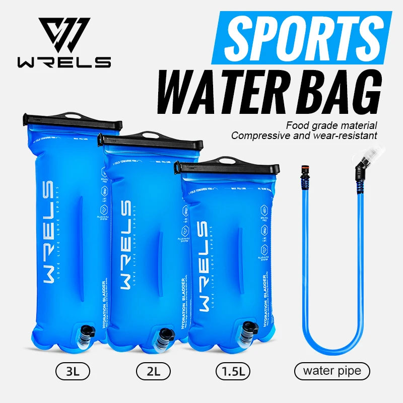 3L Hydration Bladder, BPA-Free TPU Water Bag for Running, Hiking, and Outdoor Use, Sports Bladder