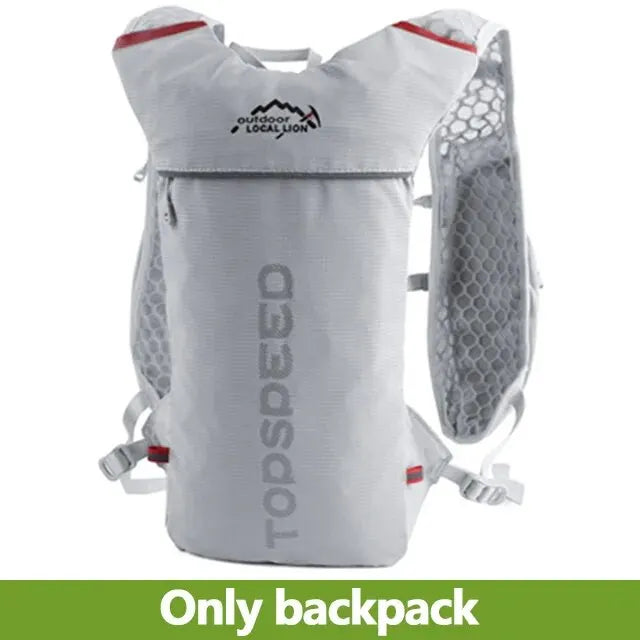 NEWBOLER Trail Running Ultralight 5L Backpack with 2L Hydration Bladder