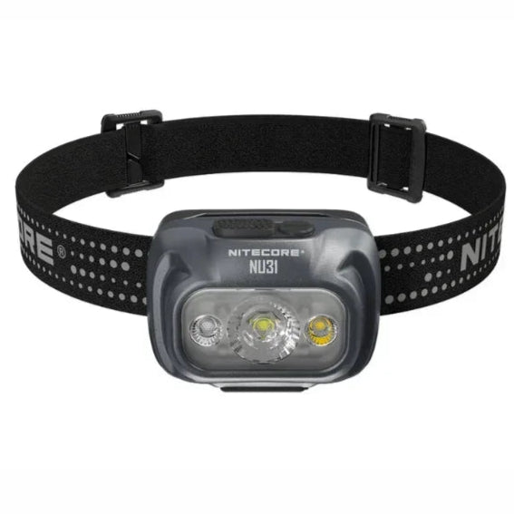 NITECORE NU31 Rechargeable Headlamp – 550 Lumens, Triple Output, Lightweight USB-C Headlight