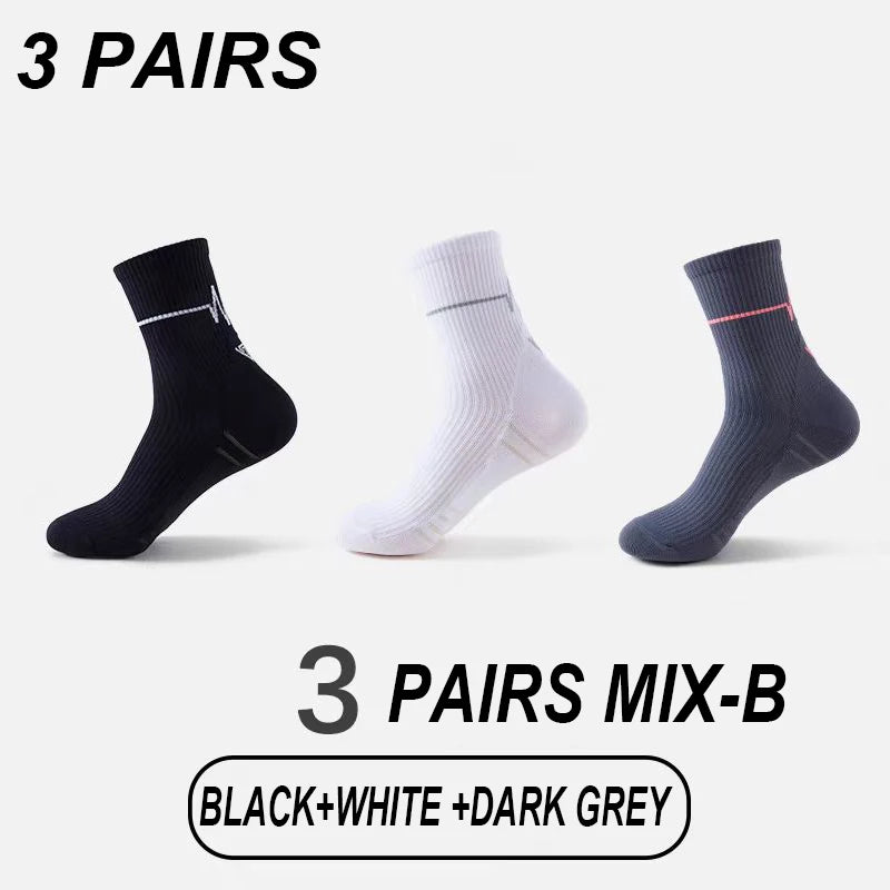 ZYCSNH Professional Running Socks – Breathable, Cushioned Sports Socks for Men & Women