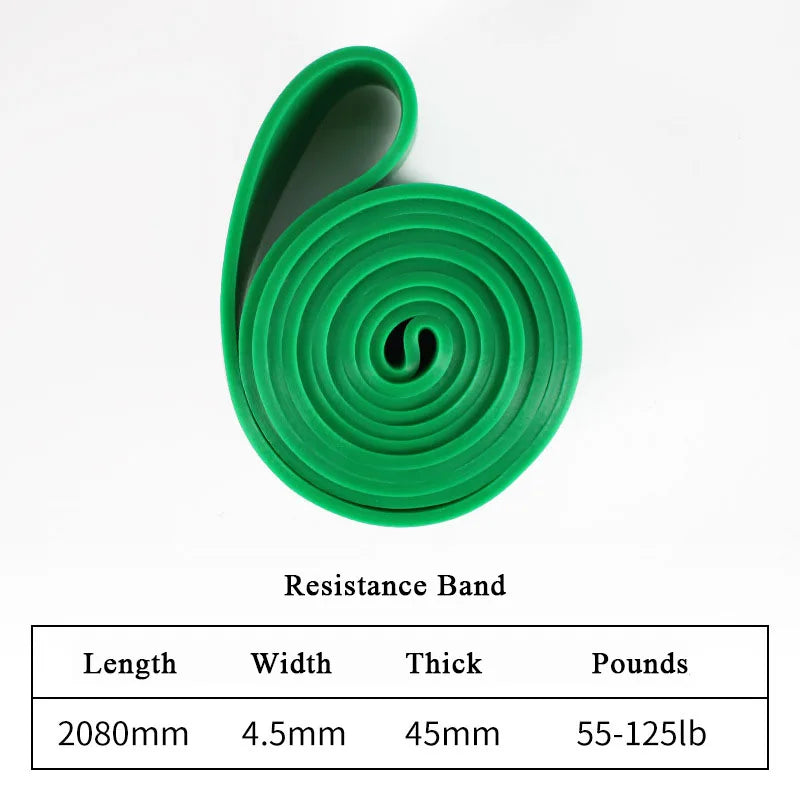 Heavy Duty Resistance Band, Pull-Up Assist and Pilates Fitness for Runners, Cyclists and Gym Goers