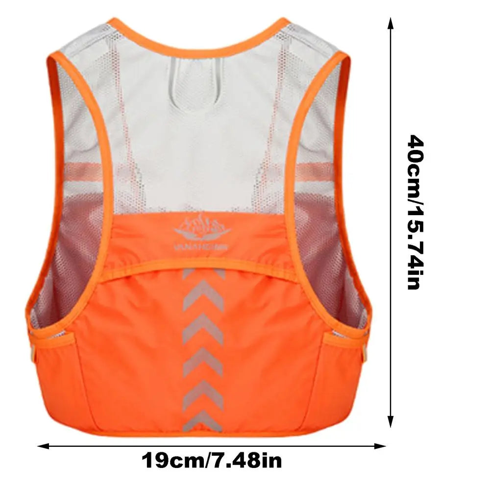 Hydration Running Vest Lightweight Reflective Backpack for Running
