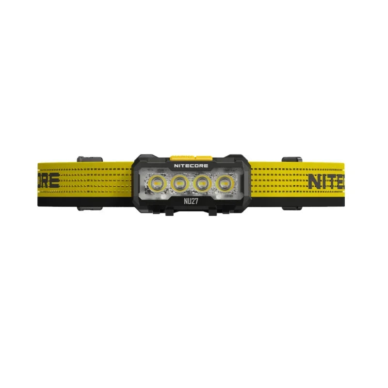 NITECORE NU27 Rechargeable Headlamp – 600 Lumens Triple Colour Output Lightweight Torch