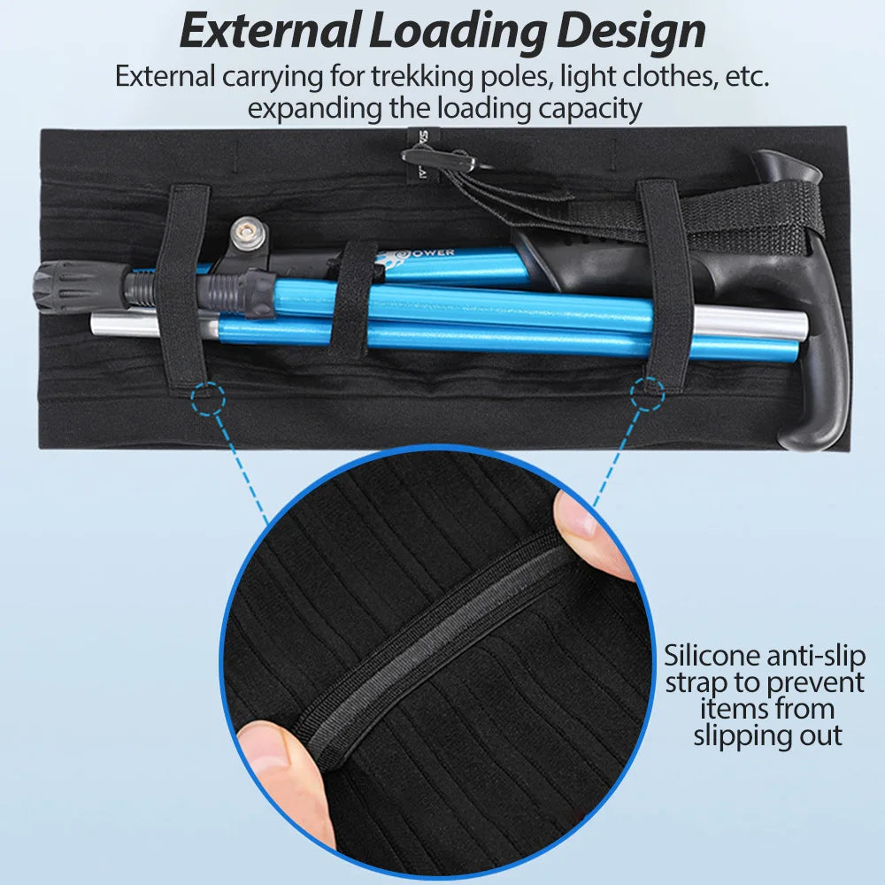 NEWBOLER Lightweight Elastic Sports Waist Bag for Running & Triathlon