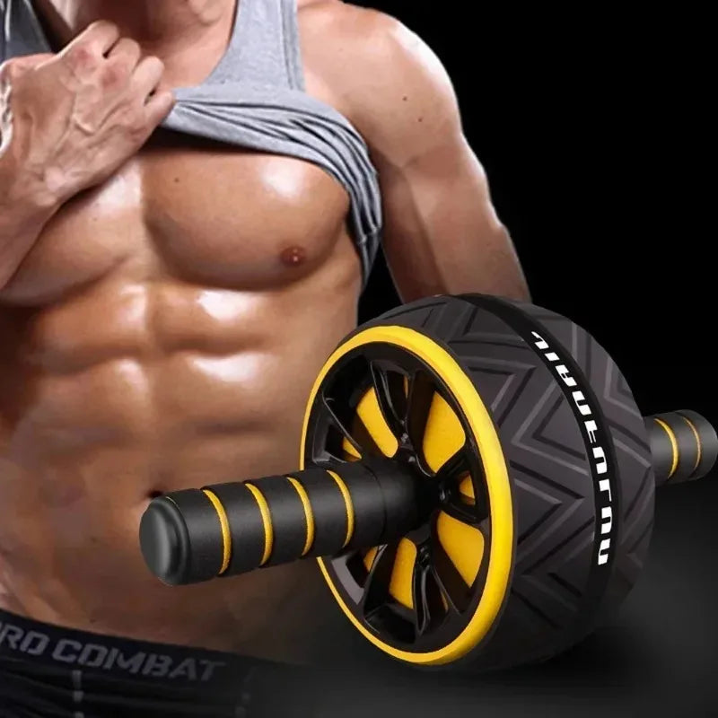 Silent Abdominal Roller – Fitness & Core Exercise Wheel for Home Workout