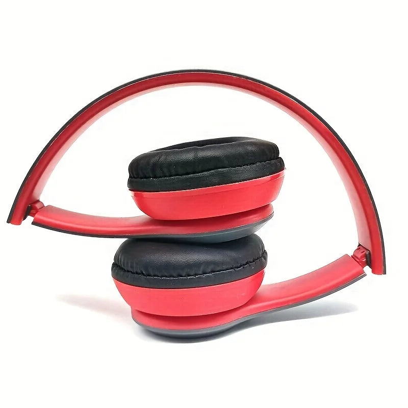 EDUP P47 Bluetooth 5.0 Wireless Headphones with Mic & Foldable Stereo Design