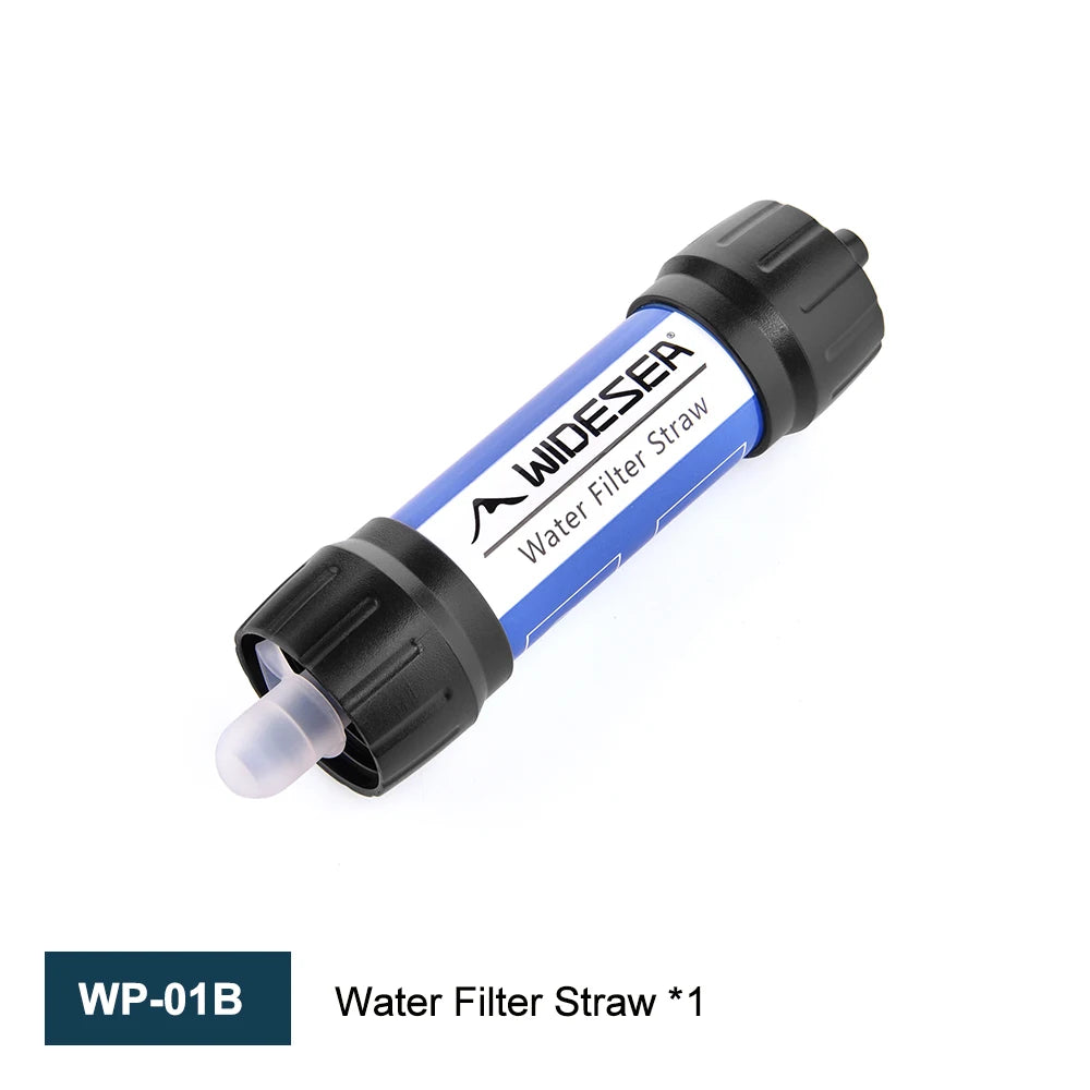 WIDESEA Portable Water Filter Straw 0.01 Micron Outdoor Camping Purifier
