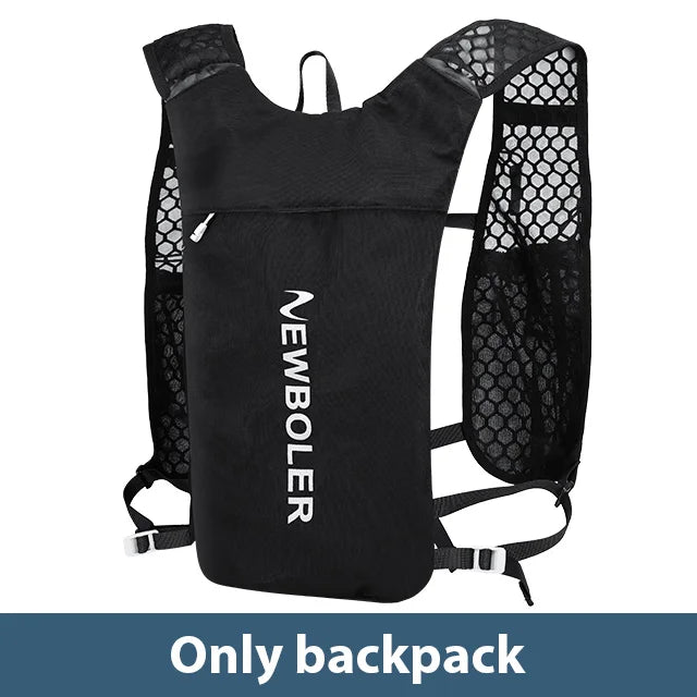 NEWBOLER Ultralight Trail Running Hydration Vest Backpack with Bottle