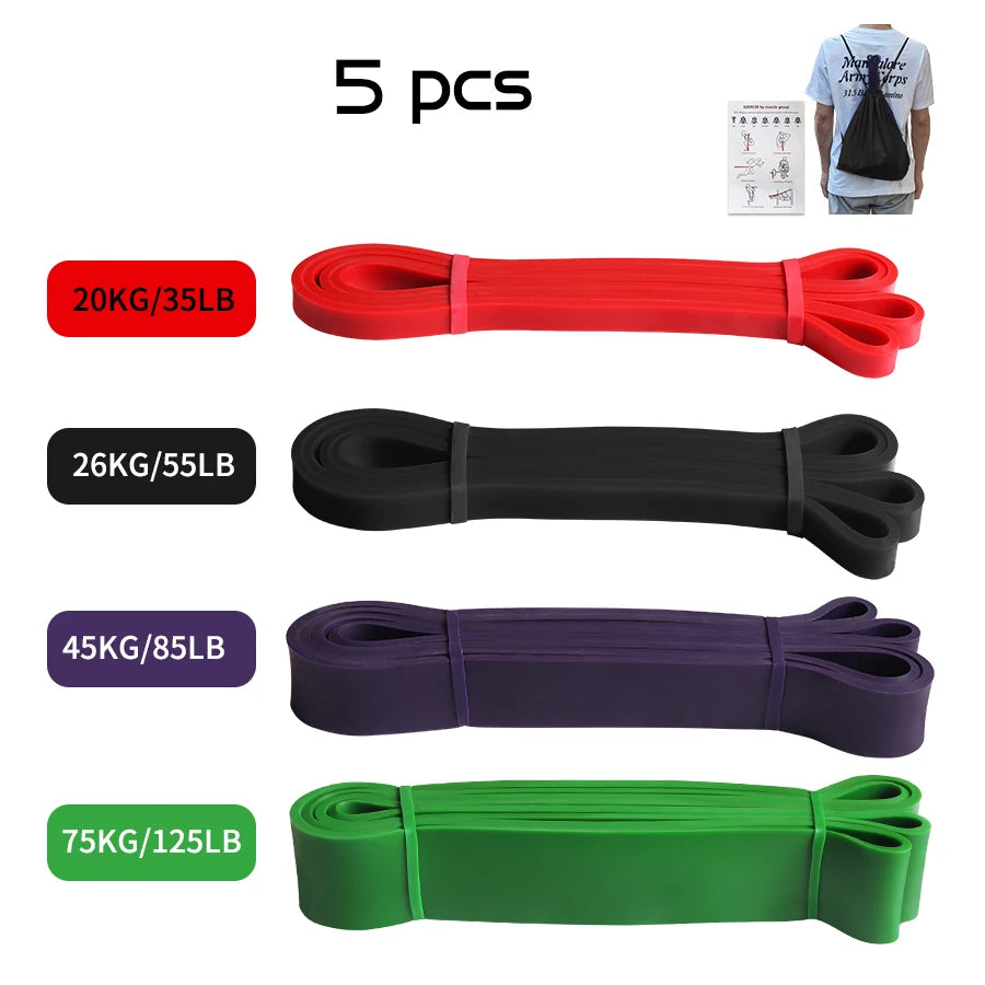 Heavy Duty Latex Resistance Band – Strength, Pilates & Fitness Training
