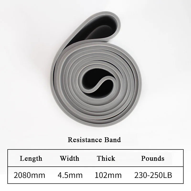 Heavy Duty Resistance Band, Pull-Up Assist and Pilates Fitness for Runners, Cyclists and Gym Goers