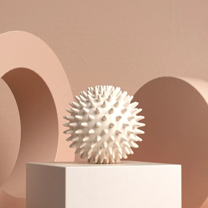 Spiky Foot Massage Ball for Plantar Fasciitis and Muscle Relief| PVC Trigger Point Therapy Ball