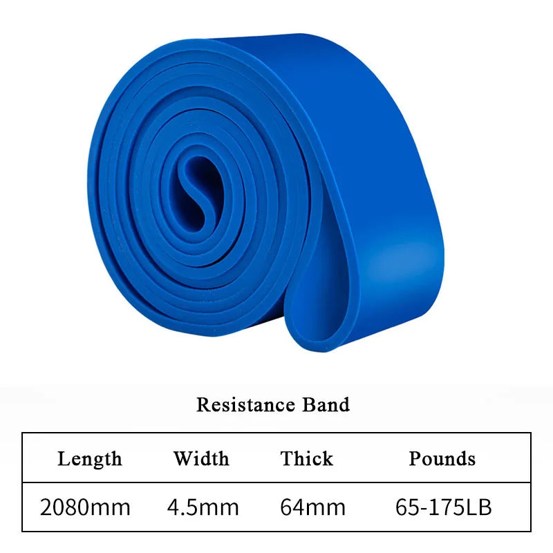Heavy Duty Resistance Band, Pull-Up Assist and Pilates Fitness for Runners, Cyclists and Gym Goers