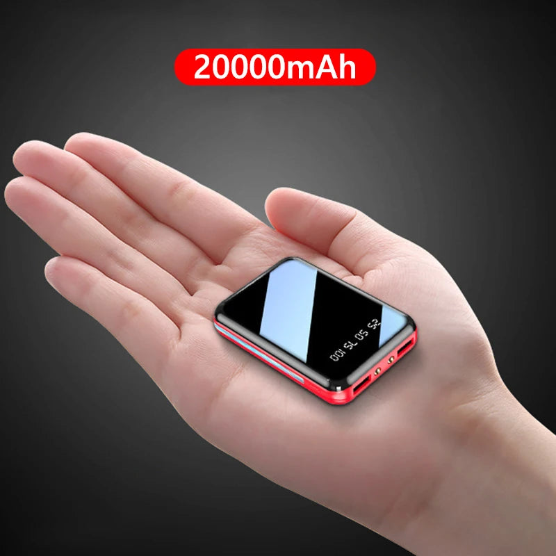 20000mAh POWER BANK Portable Charger LED Digital External Battery for iPhone Xiaomi Huawei Samsung